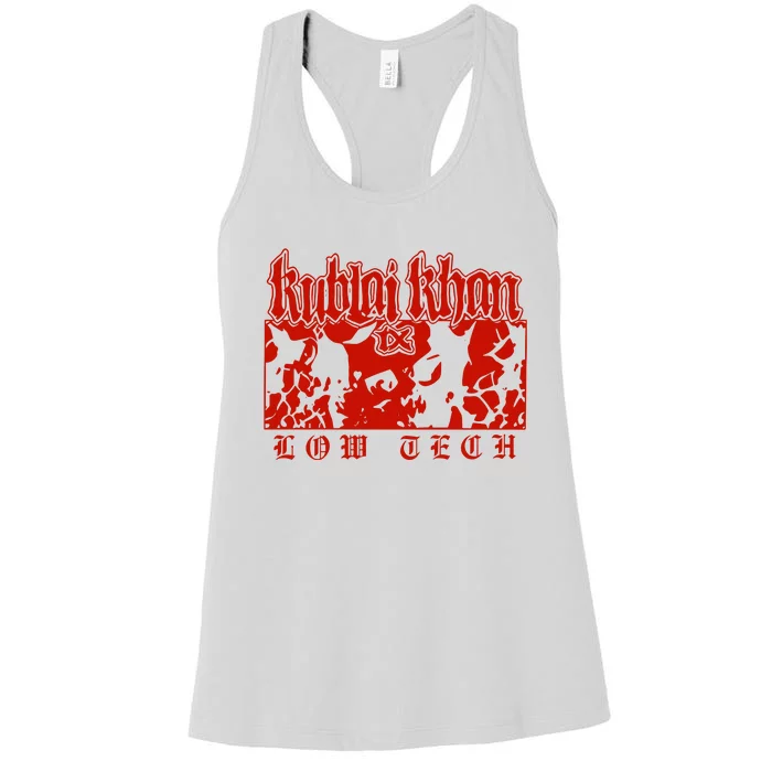 Kublai Khan Tx Low Tech New Women's Racerback Tank