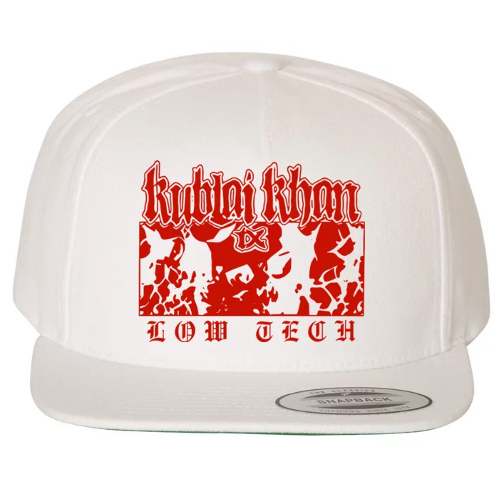 Kublai Khan Tx Low Tech New Wool Snapback Cap