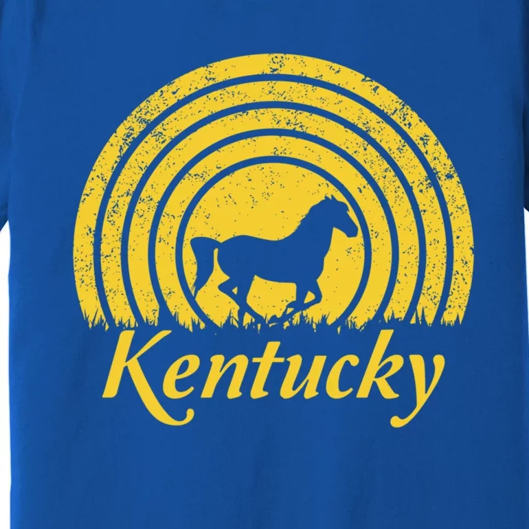 Kentucky Ky Thoroughbred Horse Farm Racing Derby Infield Meaningful Gift Premium T-Shirt