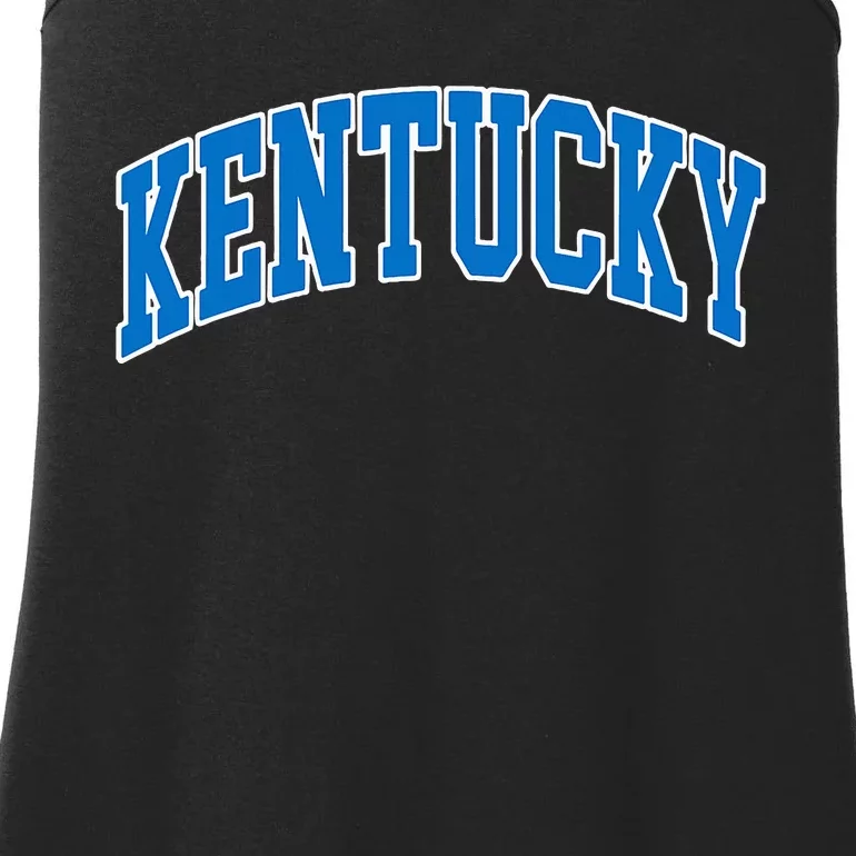 Kentucky Ky Throwback Design Classic Ladies Essential Tank