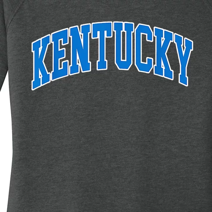 Kentucky Ky Throwback Women's Perfect Tri Tunic Long Sleeve Shirt