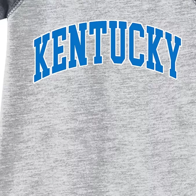 Kentucky Ky Throwback Design Classic Infant Baby Jersey Bodysuit