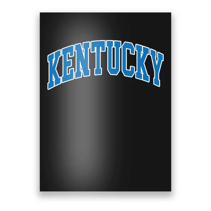 Kentucky Ky Throwback Design Classic Poster