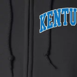 Kentucky Ky Throwback Design Classic Full Zip Hoodie