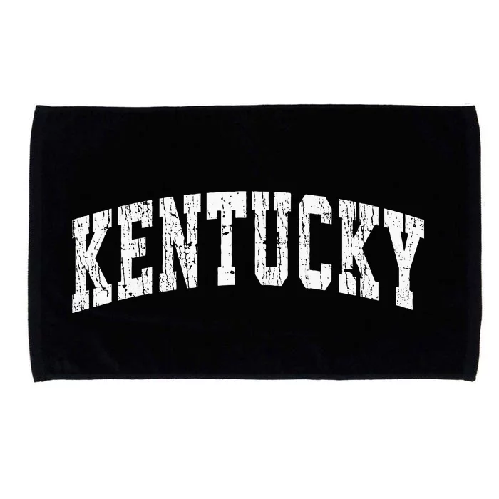 Kentucky Ky Vintage Athletic Sports Microfiber Hand Towel