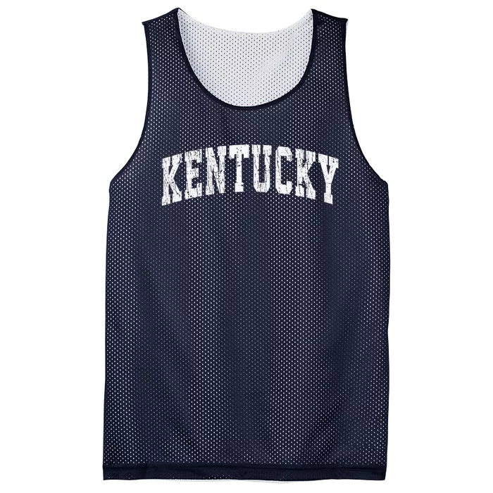 Kentucky Ky Vintage Athletic Sports Mesh Reversible Basketball Jersey Tank