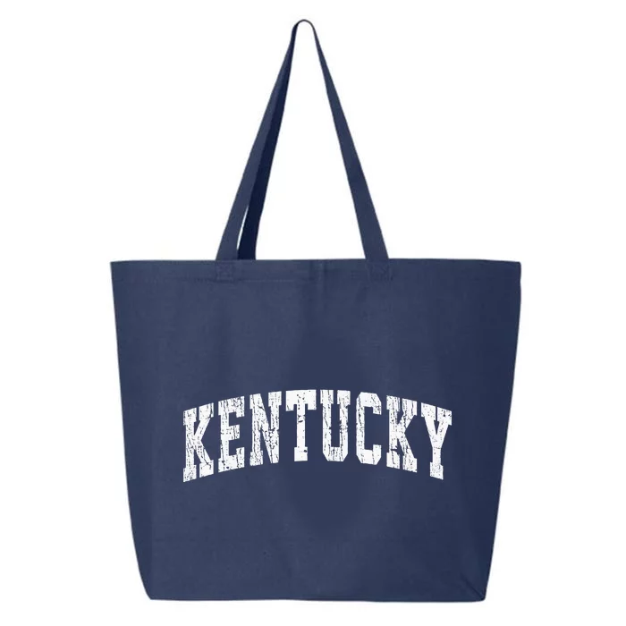 Kentucky Ky Vintage Athletic Sports 25L Jumbo Tote