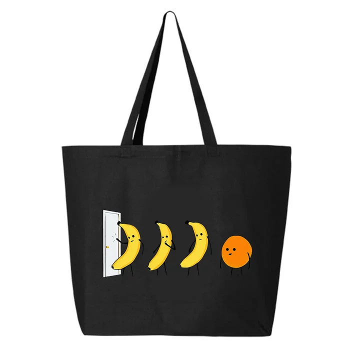 Knock Knock WhoS There Banana WhoS There Orange 25L Jumbo Tote