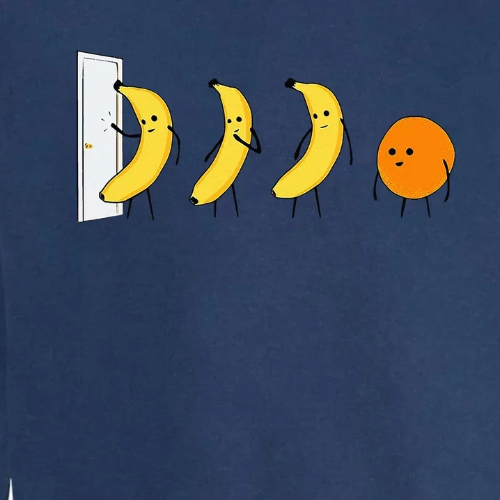 Knock Knock WhoS There Banana WhoS There Orange Garment-Dyed Sweatshirt