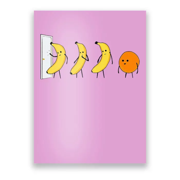 Knock Knock WhoS There Banana WhoS There Orange Poster