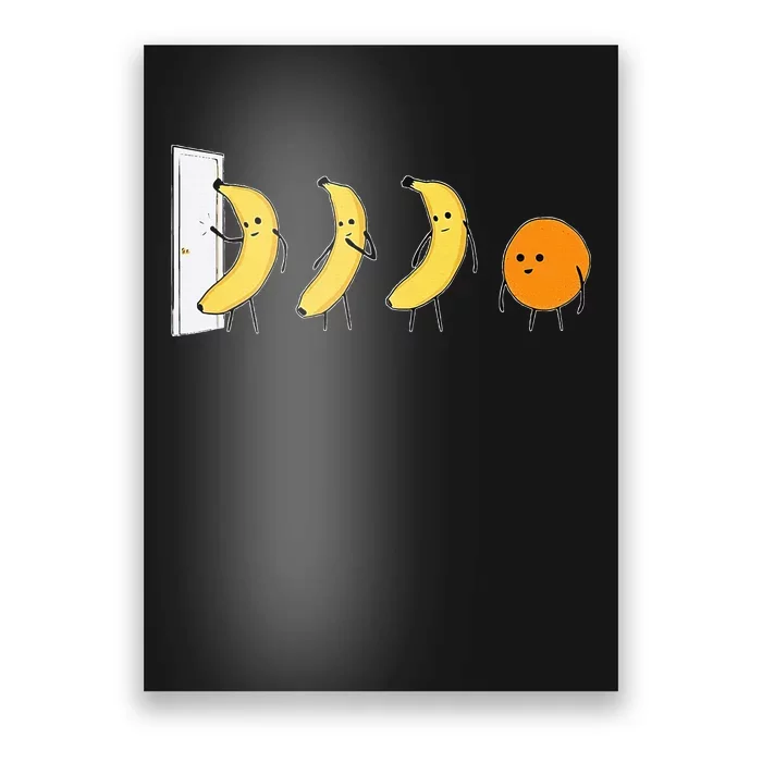 Knock Knock Whos There Banana Didnt Say Orange Poster