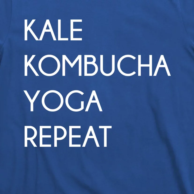 Kale Kombucha Yoga Repeat Great Gift T-Shirt