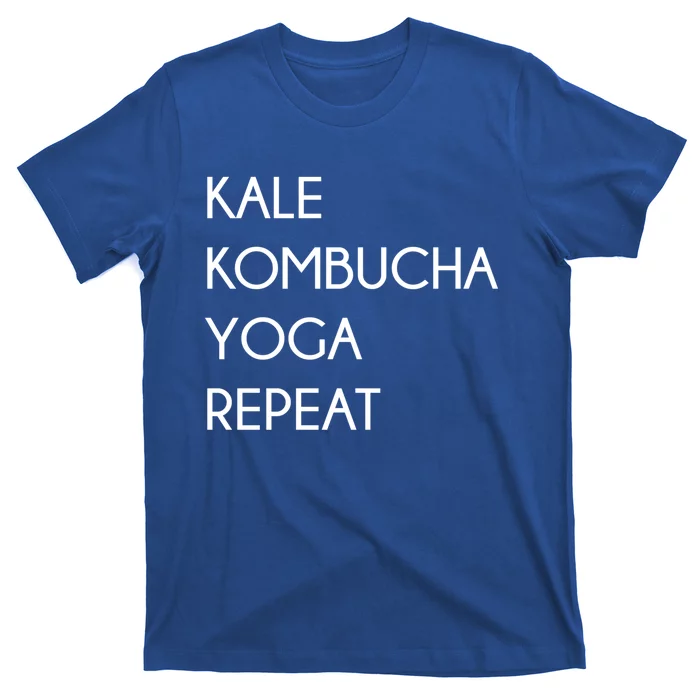 Kale Kombucha Yoga Repeat Great Gift T-Shirt