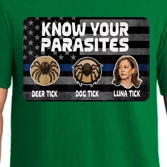 Kamala Know Your Parasites Deer Tick Dog Tick Luna Tick Pajama Set