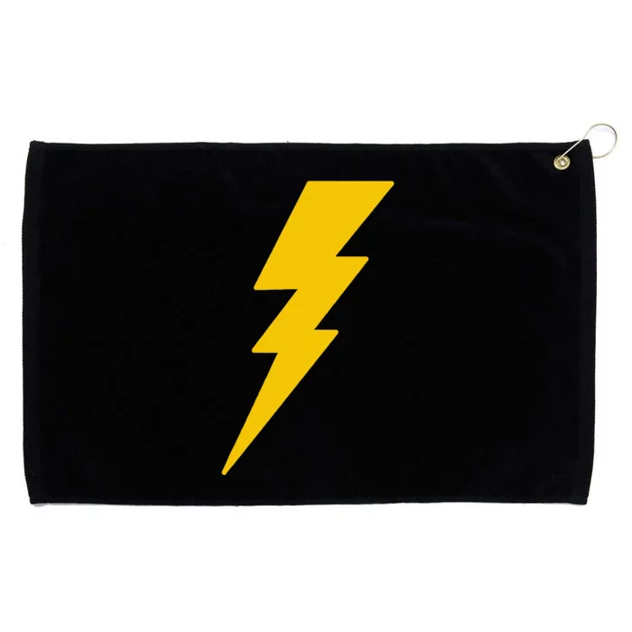 Lightning Bolt Grommeted Golf Towel