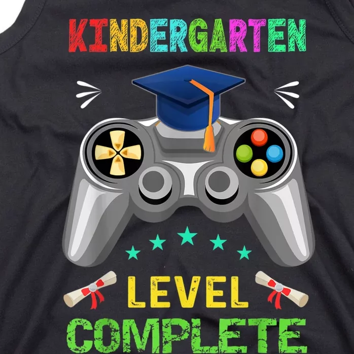 Kindergarten Level Complete Graduation Class Gamer Tank Top