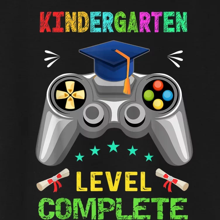 Kindergarten Level Complete Graduation Class Gamer Women's Crop Top Tee