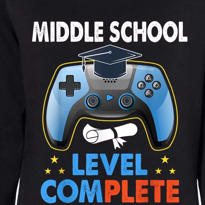 Kindergarten Level Complete Graduation Class Gamer Womens California Wash Sweatshirt