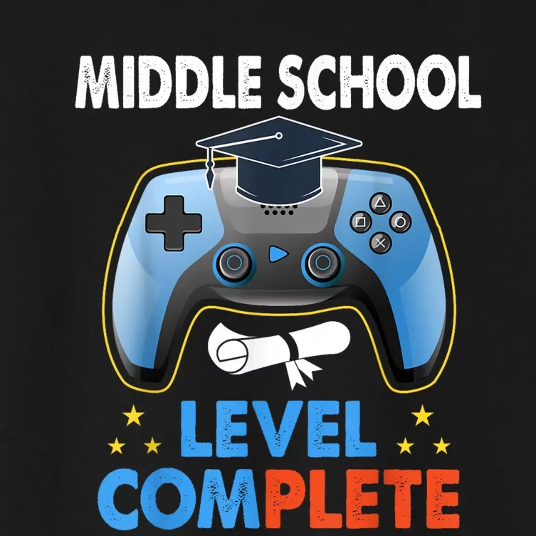 Kindergarten Level Complete Graduation Class Gamer Women's Crop Top Tee