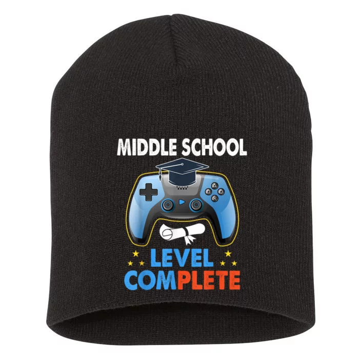 Kindergarten Level Complete Graduation Class Gamer Short Acrylic Beanie