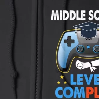 Kindergarten Level Complete Graduation Class Gamer Full Zip Hoodie