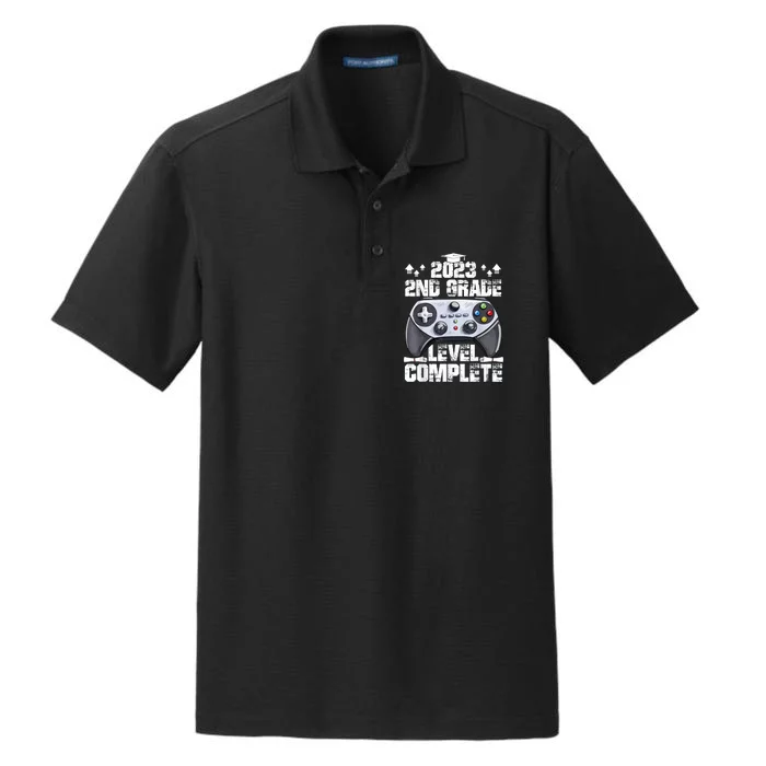 Kindergarten Level Complete Graduation Class Gamer Dry Zone Grid Performance Polo