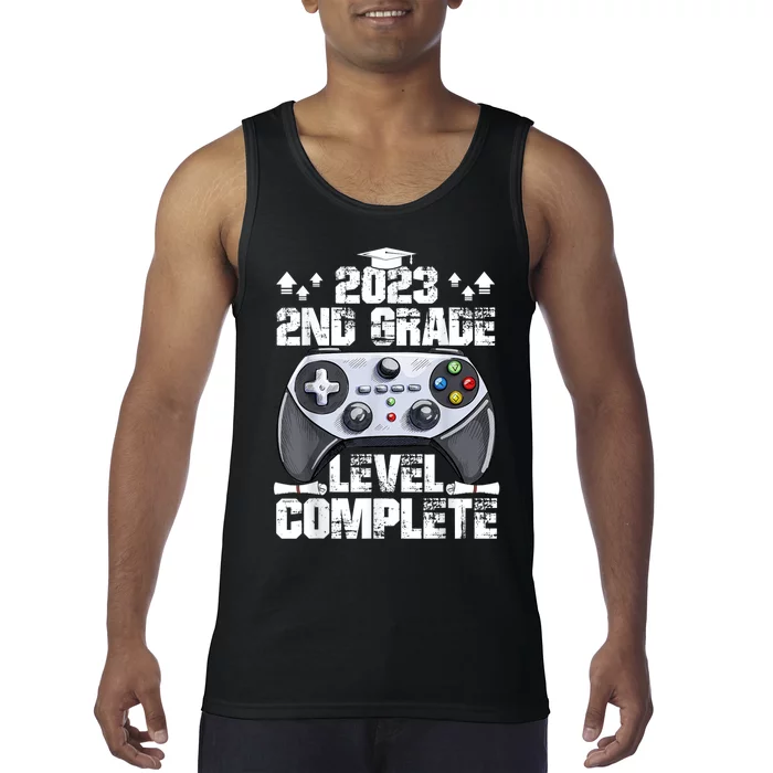 Kindergarten Level Complete Graduation Class Gamer Tank Top