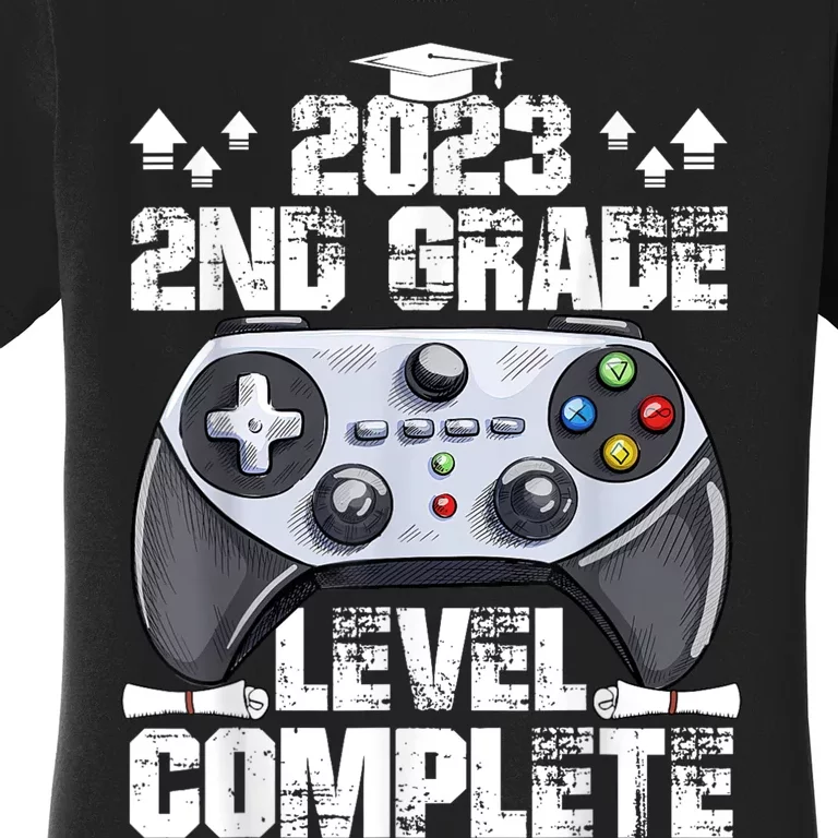 Kindergarten Level Complete Graduation Class Gamer Women's T-Shirt