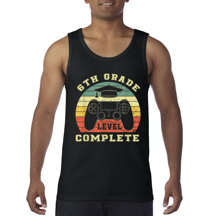 Kindergarten Level Complete Graduation Class Gamer Tank Top