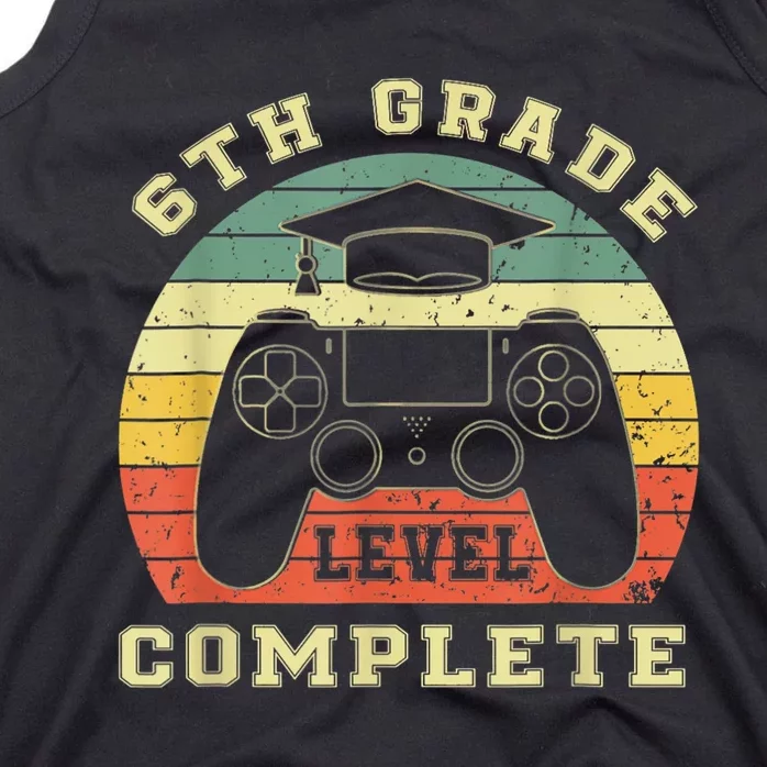 Kindergarten Level Complete Graduation Class Gamer Tank Top