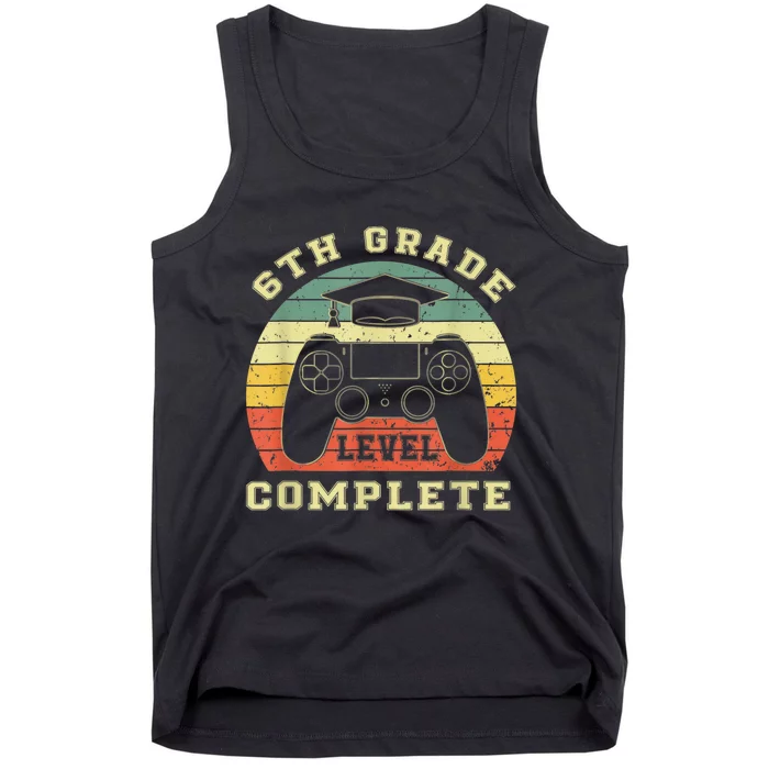 Kindergarten Level Complete Graduation Class Gamer Tank Top