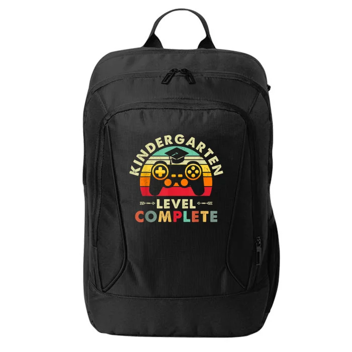 Kindergarten Level Complete Graduation Class Gamer City Backpack