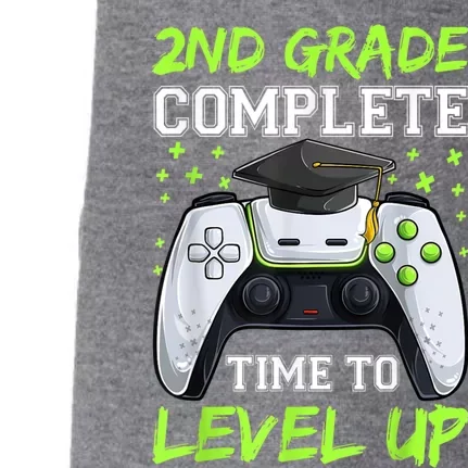 Kindergarten Level Complete Graduation Class Gamer Doggie 3-End Fleece Hoodie