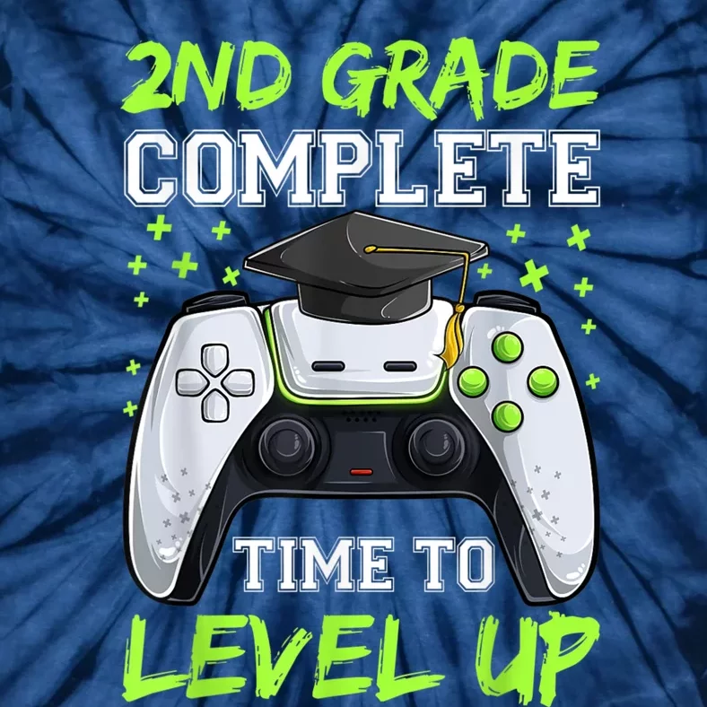 Kindergarten Level Complete Graduation Class Gamer Tie-Dye T-Shirt