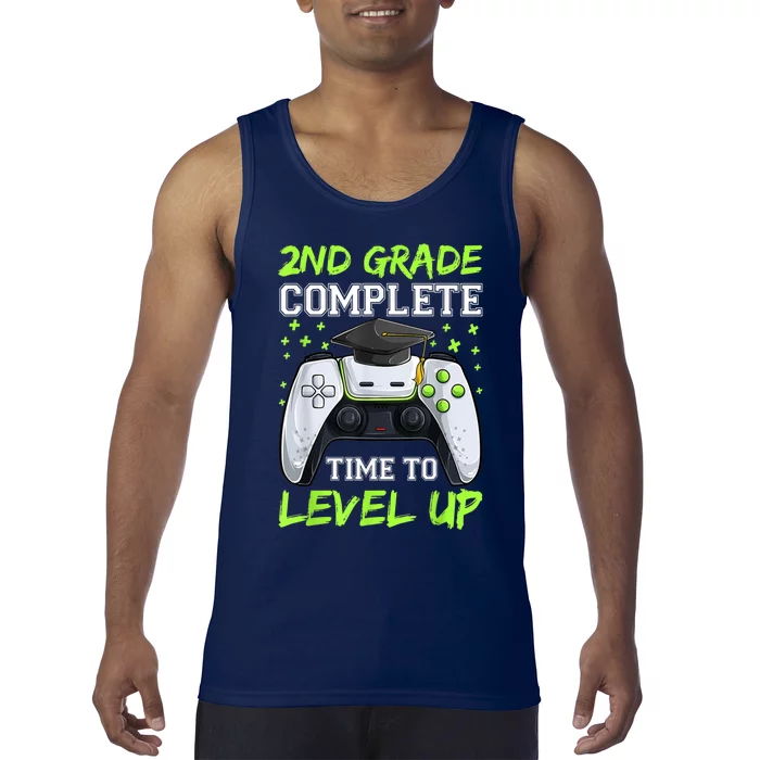 Kindergarten Level Complete Graduation Class Gamer Tank Top