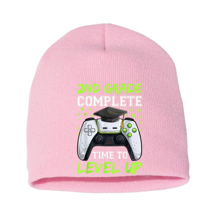 Kindergarten Level Complete Graduation Class Gamer Short Acrylic Beanie