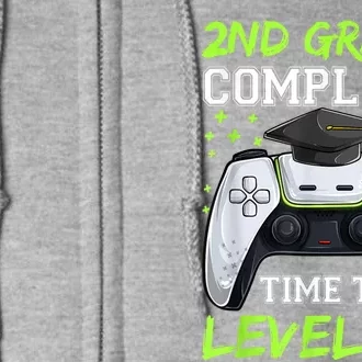 Kindergarten Level Complete Graduation Class Gamer Full Zip Hoodie