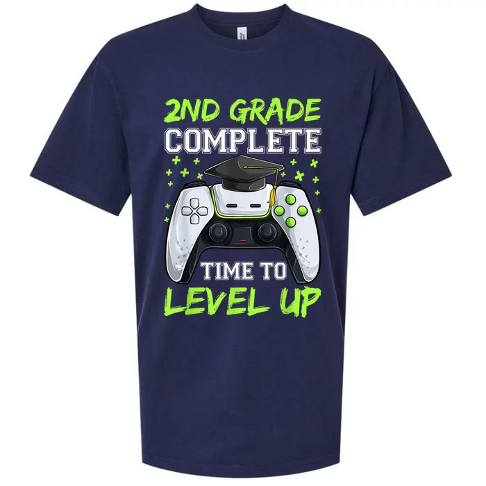 Kindergarten Level Complete Graduation Class Gamer Sueded Cloud Jersey T-Shirt