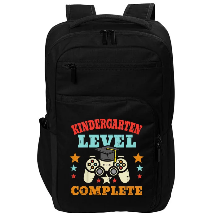 Kindergarten Level Complete Graduation Class Gamer Impact Tech Backpack