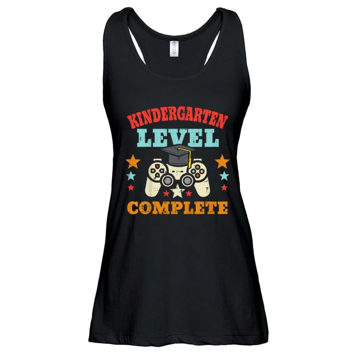 Kindergarten Level Complete Graduation Class Gamer Ladies Essential Flowy Tank