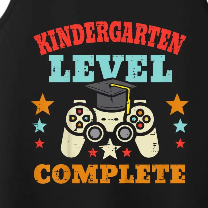 Kindergarten Level Complete Graduation Class Gamer Performance Tank