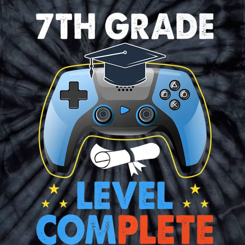 Kindergarten Level Complete Graduation Class Gamer Tie-Dye T-Shirt