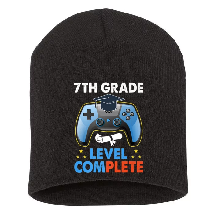 Kindergarten Level Complete Graduation Class Gamer Short Acrylic Beanie