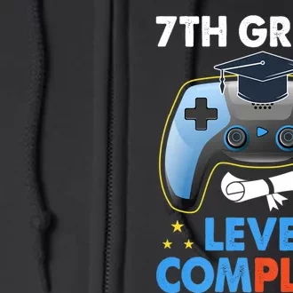 Kindergarten Level Complete Graduation Class Gamer Full Zip Hoodie