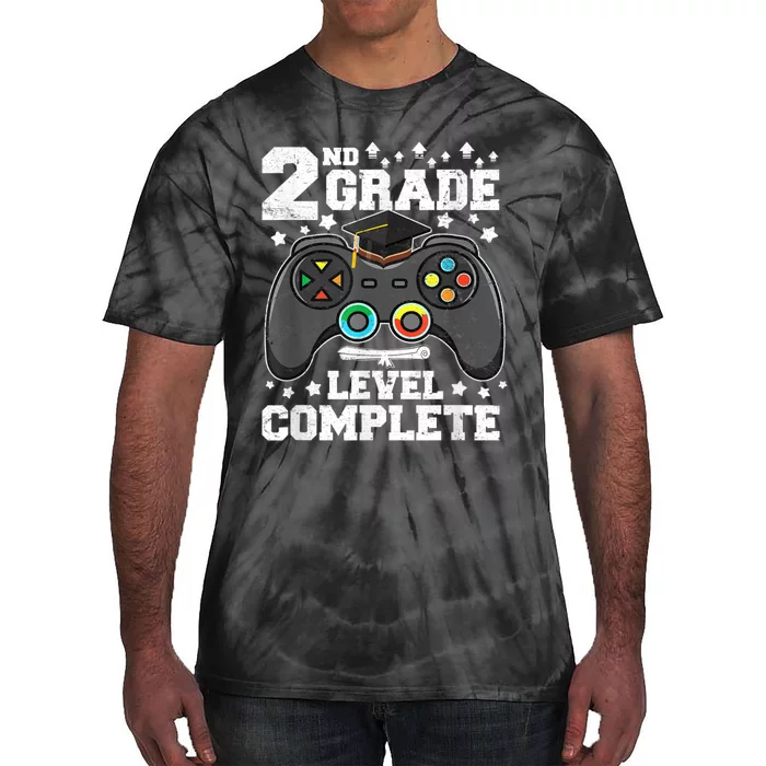 Kindergarten Level Complete Graduation Class Gamer Tie-Dye T-Shirt