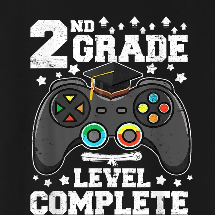 Kindergarten Level Complete Graduation Class Gamer Women's Crop Top Tee