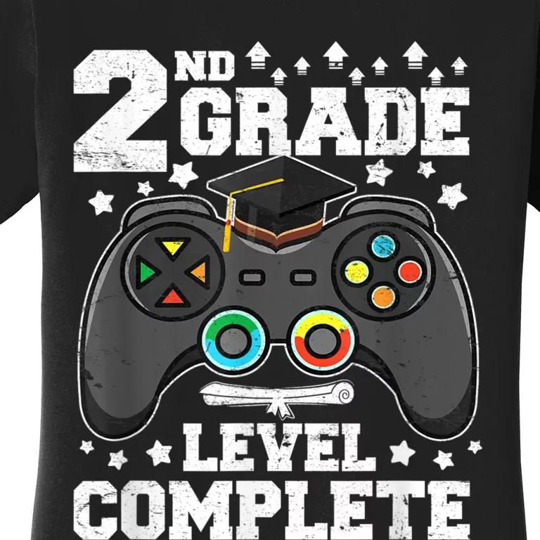 Kindergarten Level Complete Graduation Class Gamer Women's T-Shirt