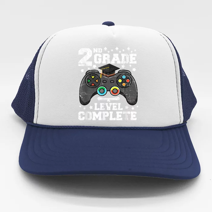 Kindergarten Level Complete Graduation Class Gamer Trucker Hat