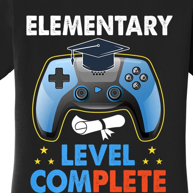 Kindergarten Level Complete Graduation Class Gamer Women's T-Shirt