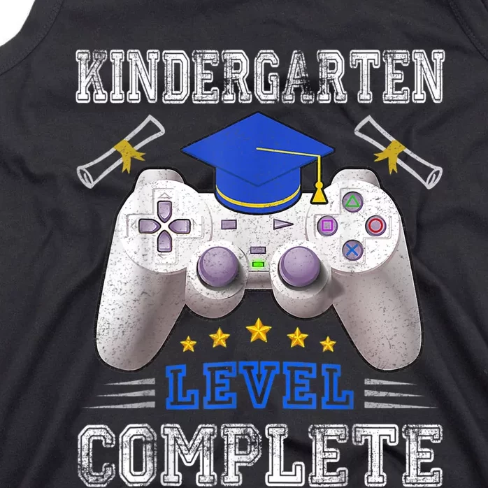 Kindergarten Level Complete Graduation Class Gamer Tank Top